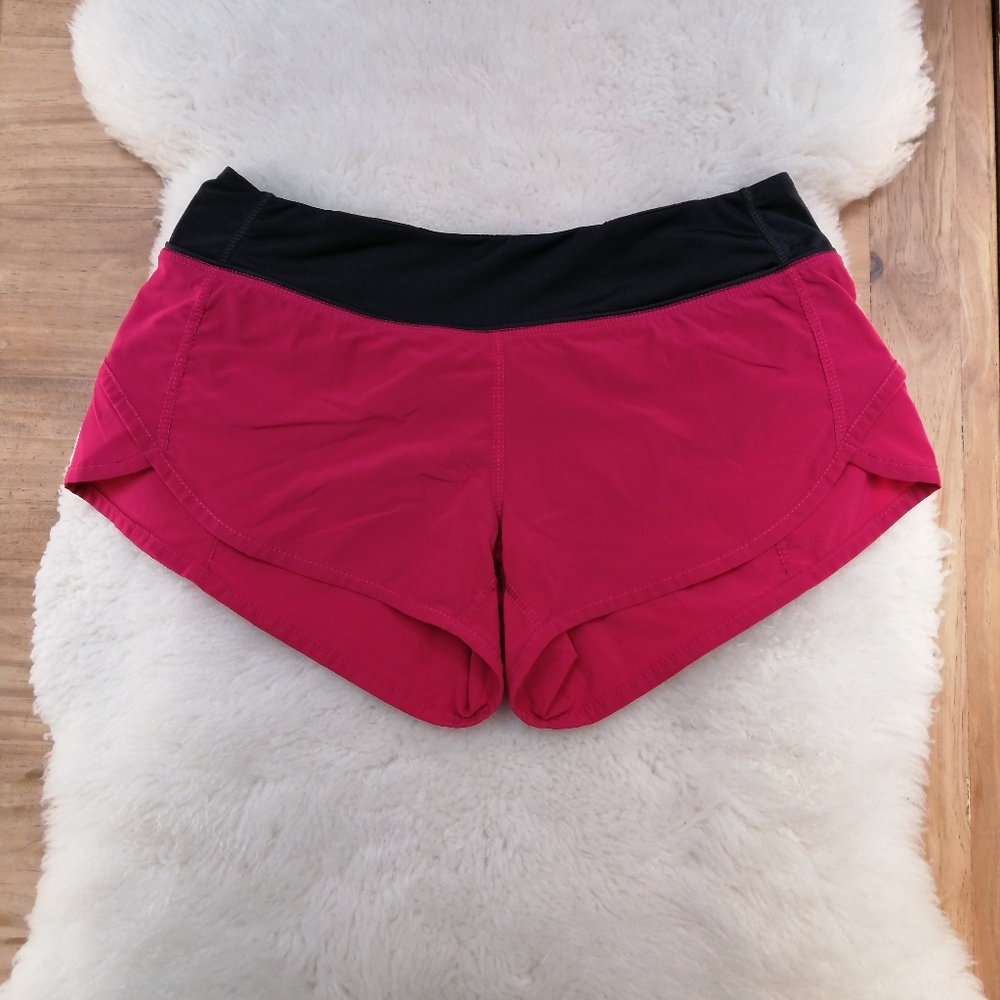 Kyodan Athletic Cheeky Short Shorts Raspberry Red - Picture 2 of 9